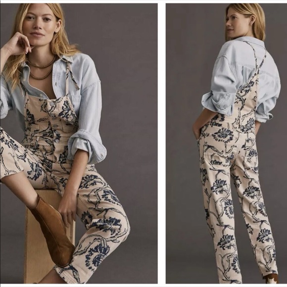 Anthropologie Pants - Anthropologie Pilcro The Painters Denim Overalls 27